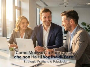 Come Motivarti a Fare Cose che non Hai Voglia di Fare: Strategie Pratiche e Psicologia